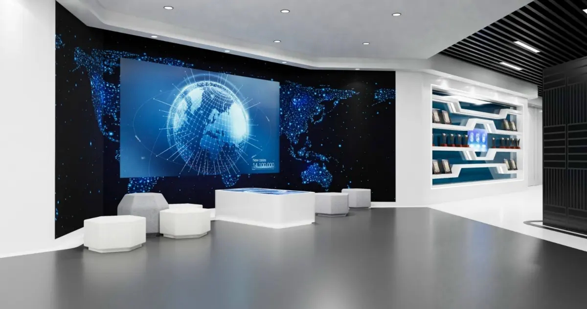 展廳設(shè)計(jì) ，展廳 ，鑫時(shí)空